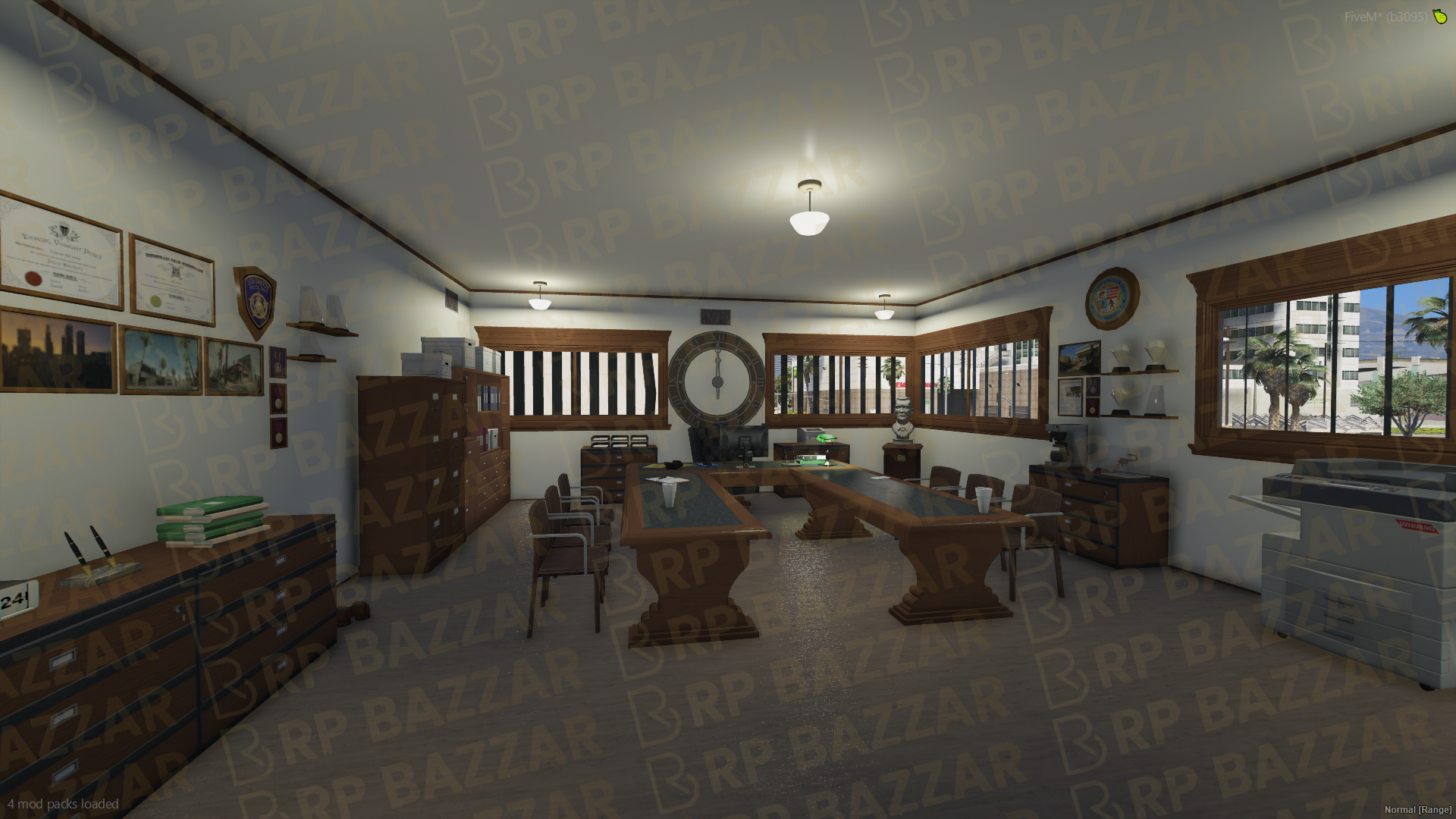 Westside Police Station FiveM MLO — GTA RP Interior — ESX QB QBOX — RPBazzar