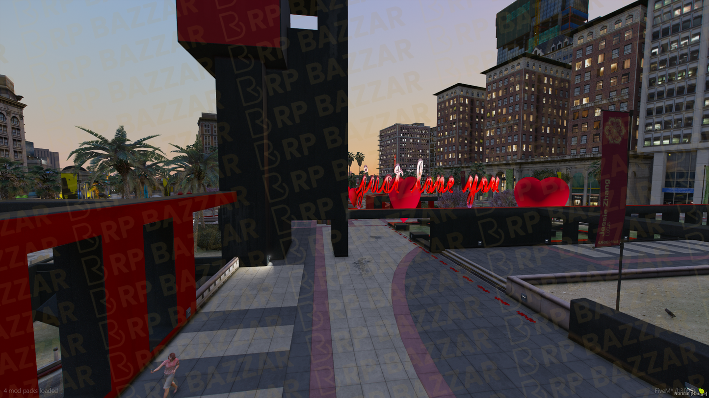 Iconic Legion Square FiveM MLO — GTA RP Interior — ESX QB QBOX — RPBazzar