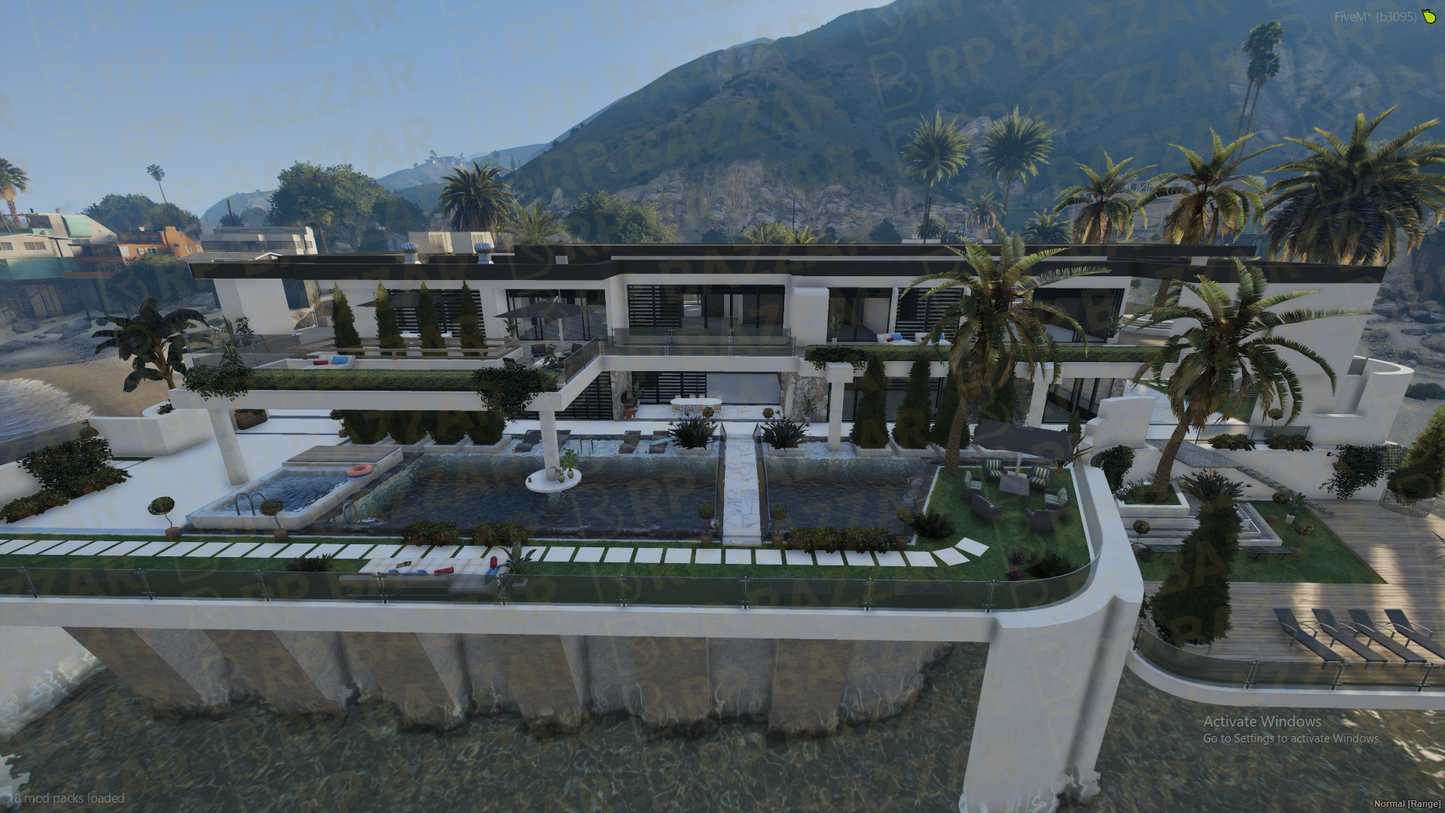 Dark Mansion FiveM MLO — GTA RP Interior — ESX QB QBOX — RPBazzar