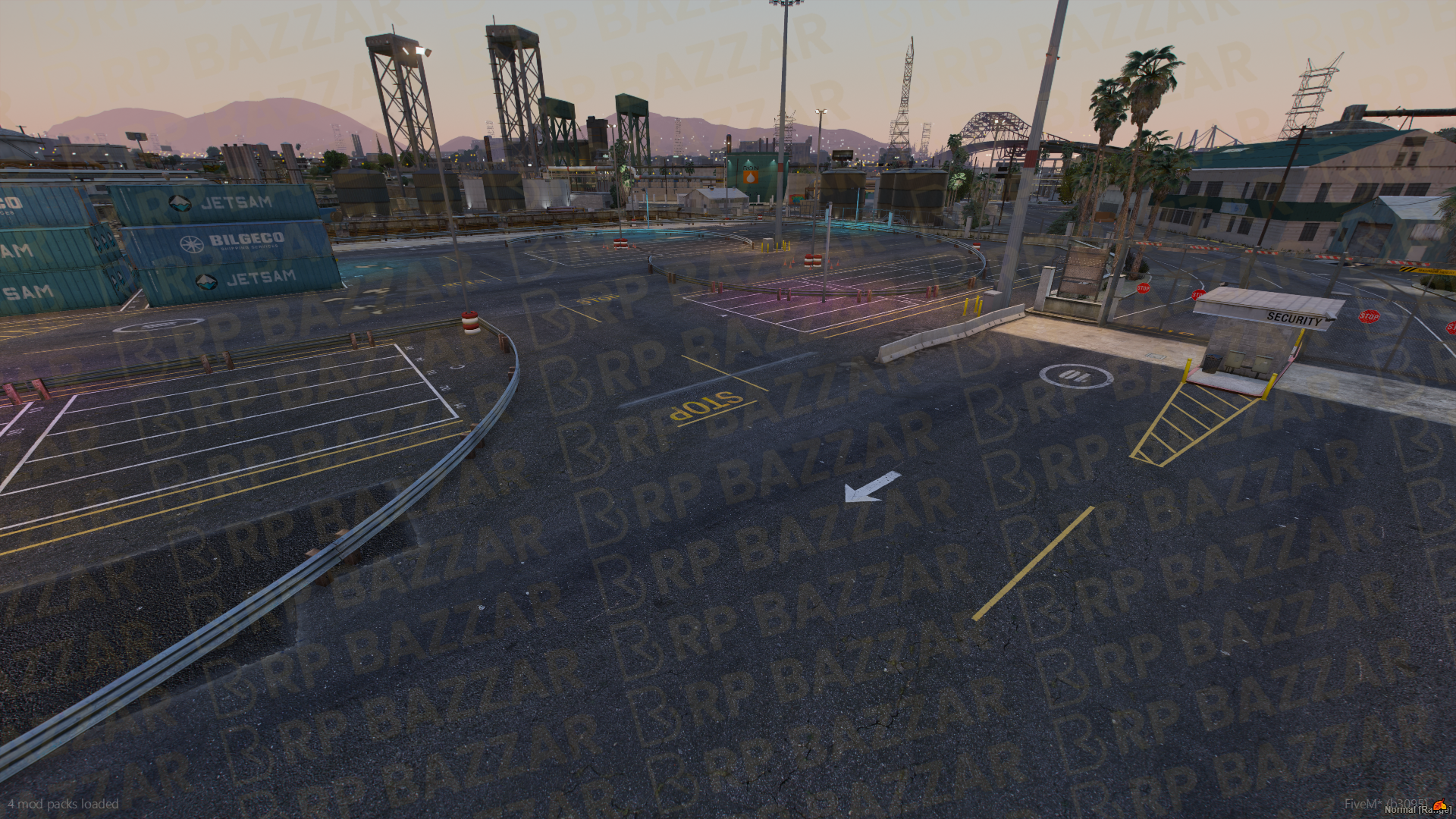 Desert Race Track FiveM MLO — GTA RP Interior — ESX QB QBOX — RPBazzar