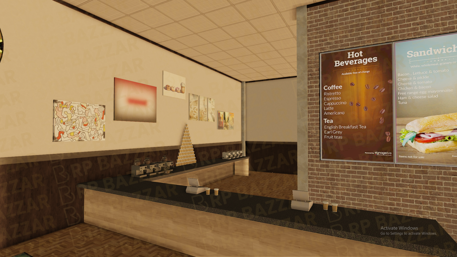 Elite Steakhouse FiveM MLO — GTA RP Interior — ESX QB QBOX — RPBazzar