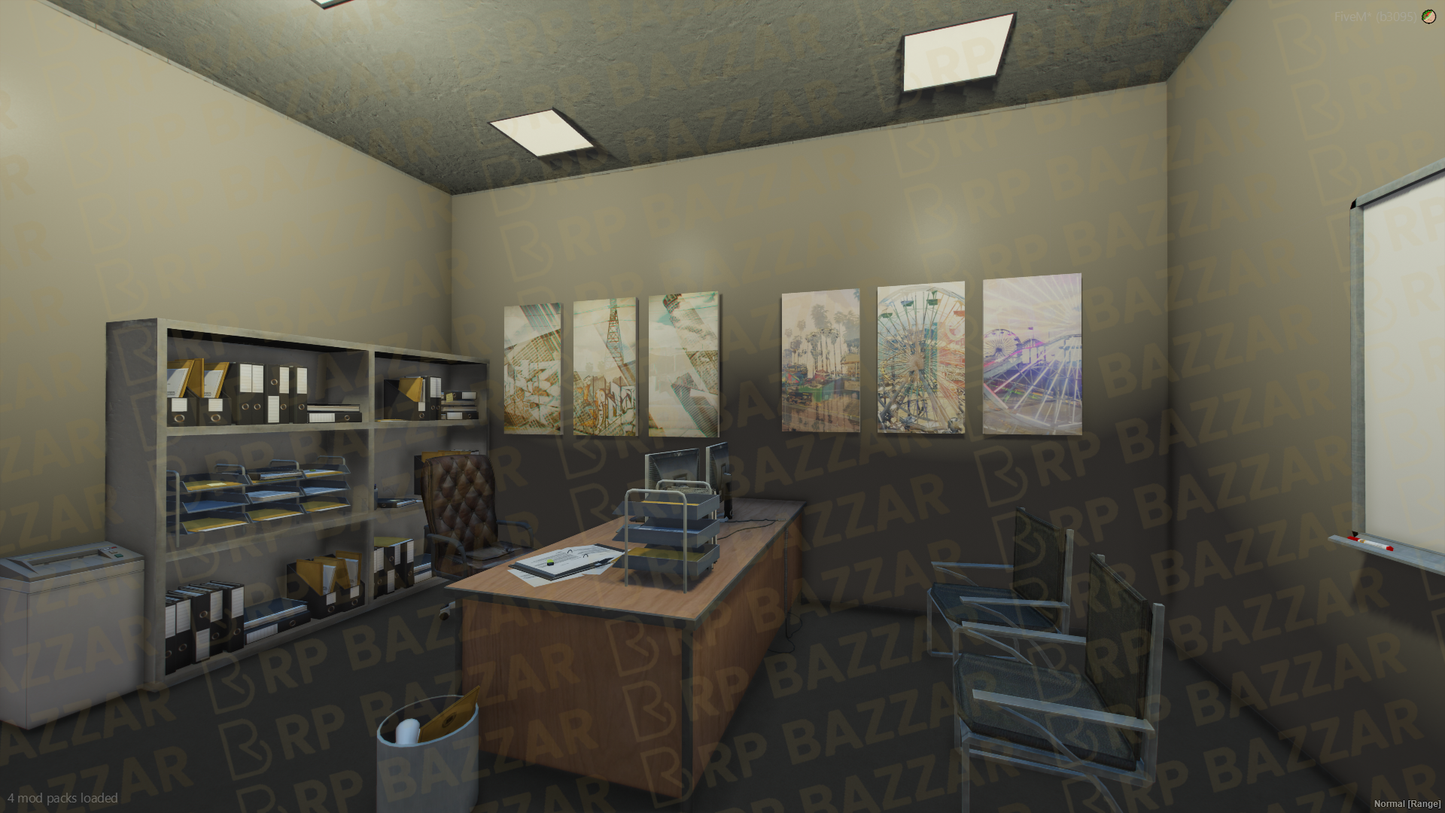 Secure Impound Lot FiveM MLO — GTA RP Interior — ESX QB QBOX — RPBazzar