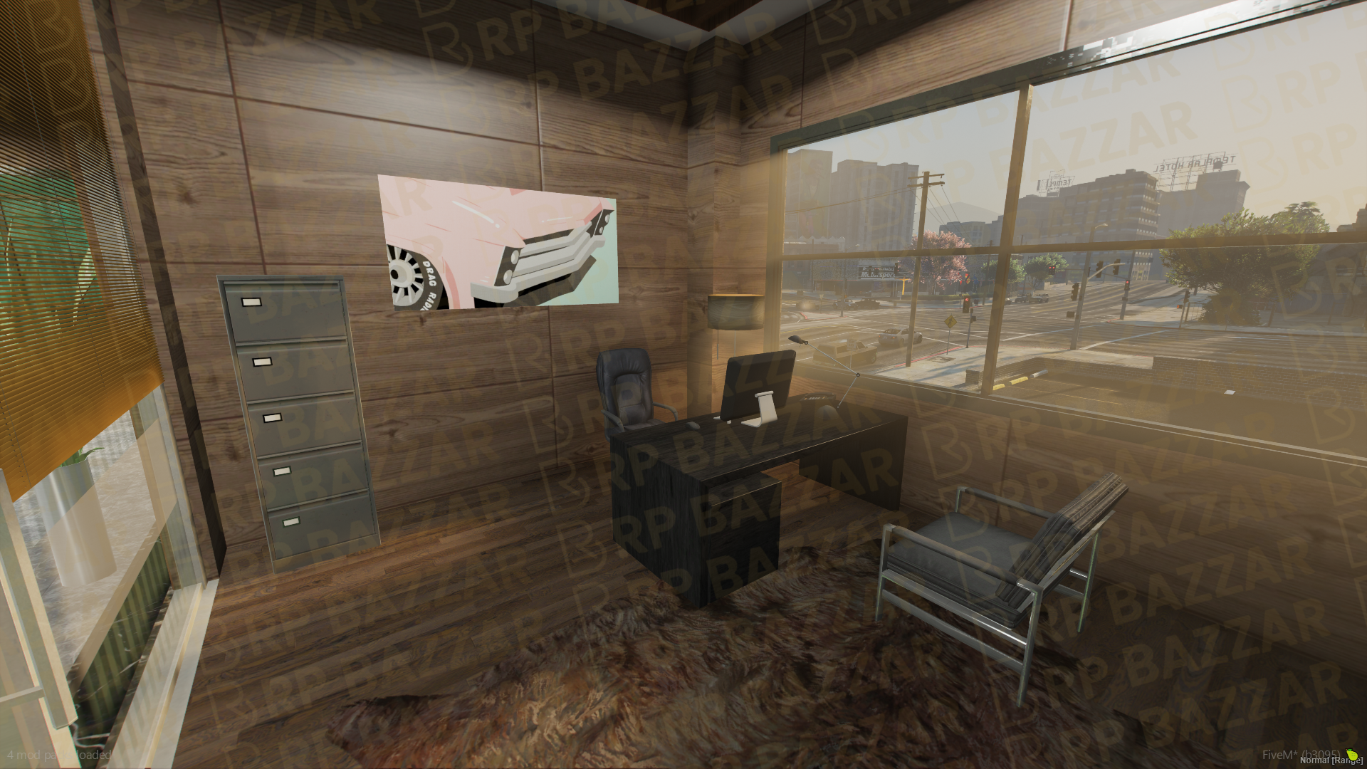 Streetside Vehicle Shop FiveM MLO — GTA RP Interior — ESX QB QBOX — RPBazzar