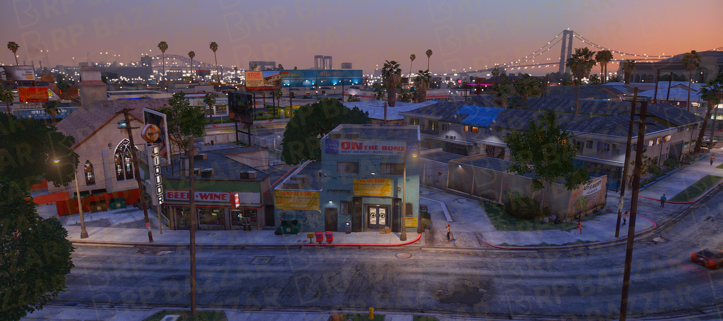 Lore-Friendly Gang Clubhouse FiveM MLO — GTA RP Interior — ESX QB QBOX — RPBazzar