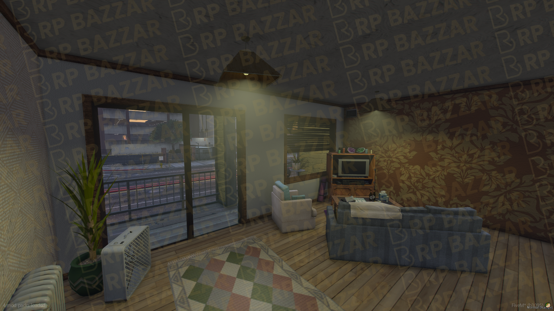 Roadside Motel FiveM MLO — GTA RP Interior — ESX QB QBOX — RPBazzar