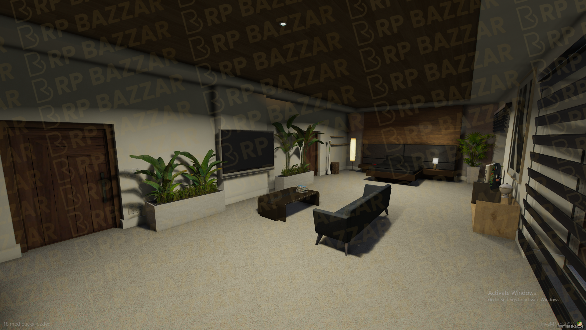 Abandoned Mansion FiveM MLO — GTA RP Interior — ESX QB QBOX — RPBazzar
