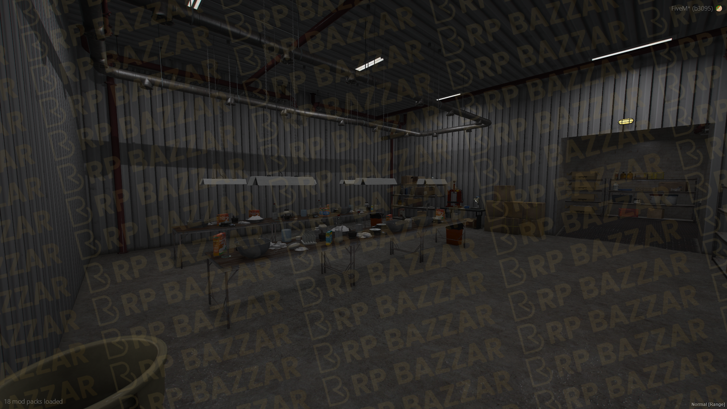 Secret Drug Lab FiveM MLO — GTA RP Interior — ESX QB QBOX — RPBazzar