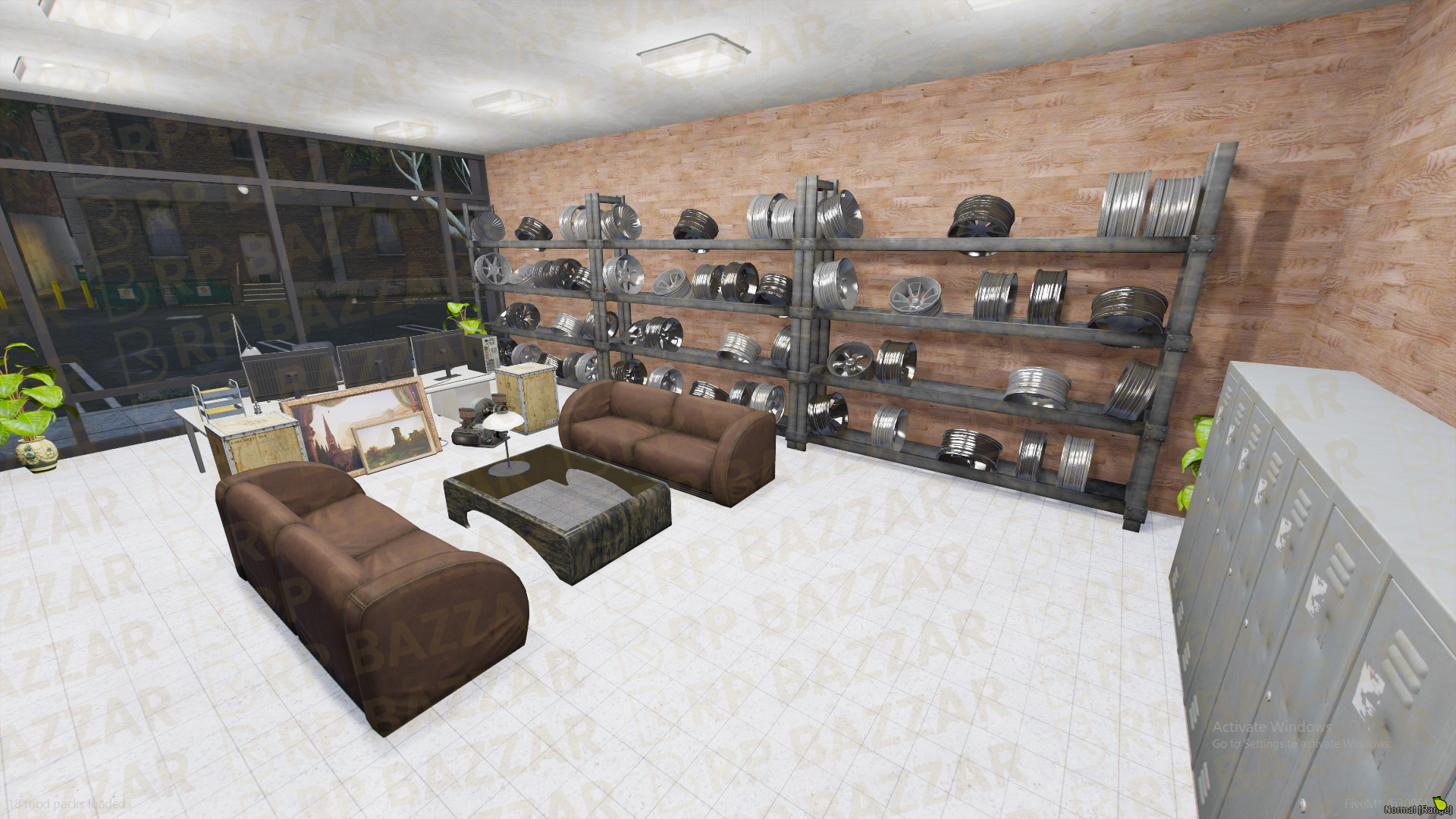 Biker Mechanic Shop FiveM MLO — GTA RP Interior — ESX QB QBOX — RPBazzar