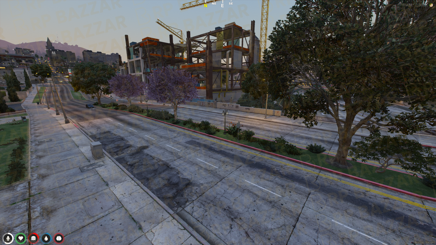 Restored City Improvement FiveM MLO — GTA RP Interior — ESX QB QBOX — RPBazzar