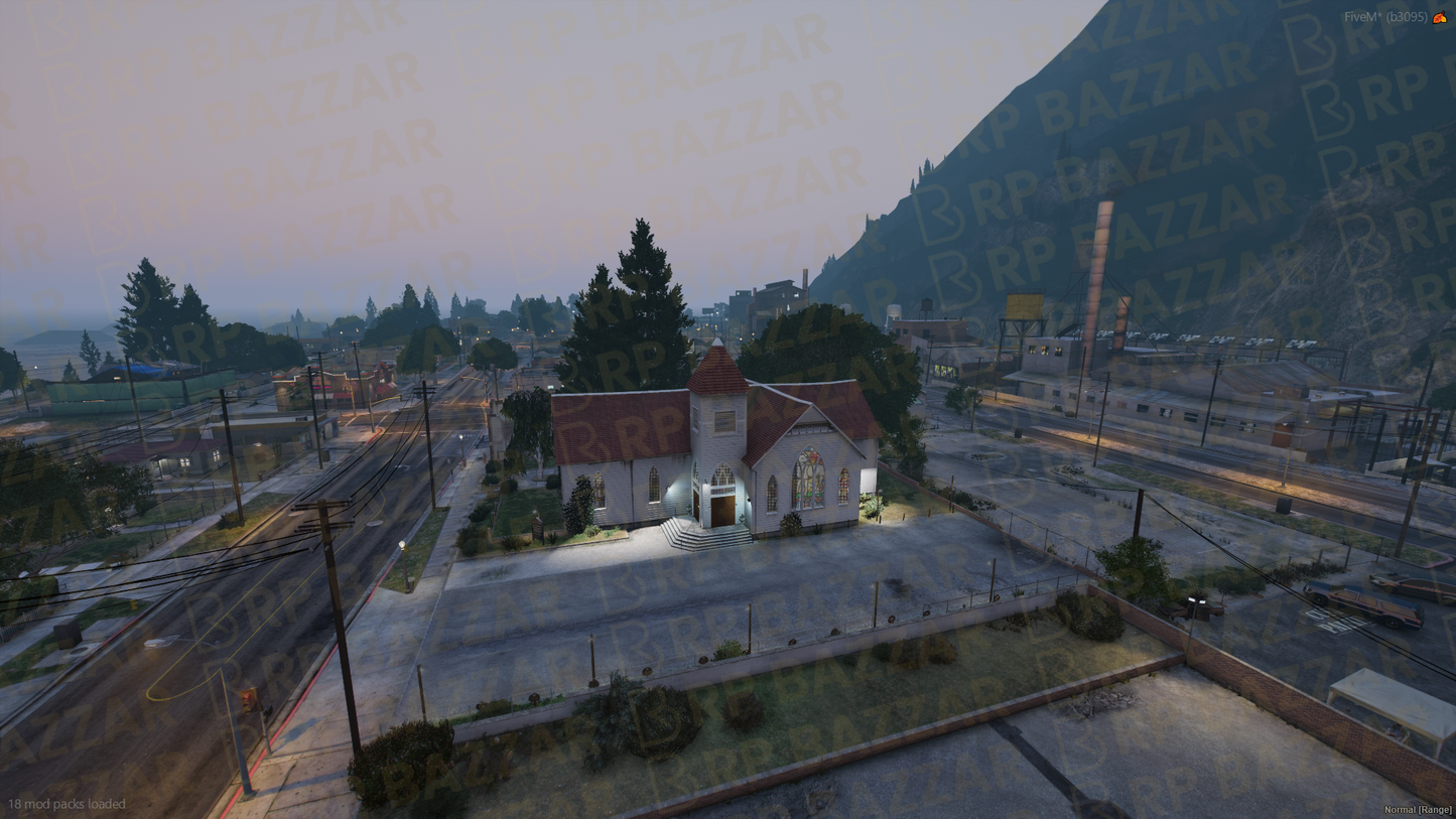 Grace Church FiveM MLO — GTA RP Interior — ESX QB QBOX — RPBazzar