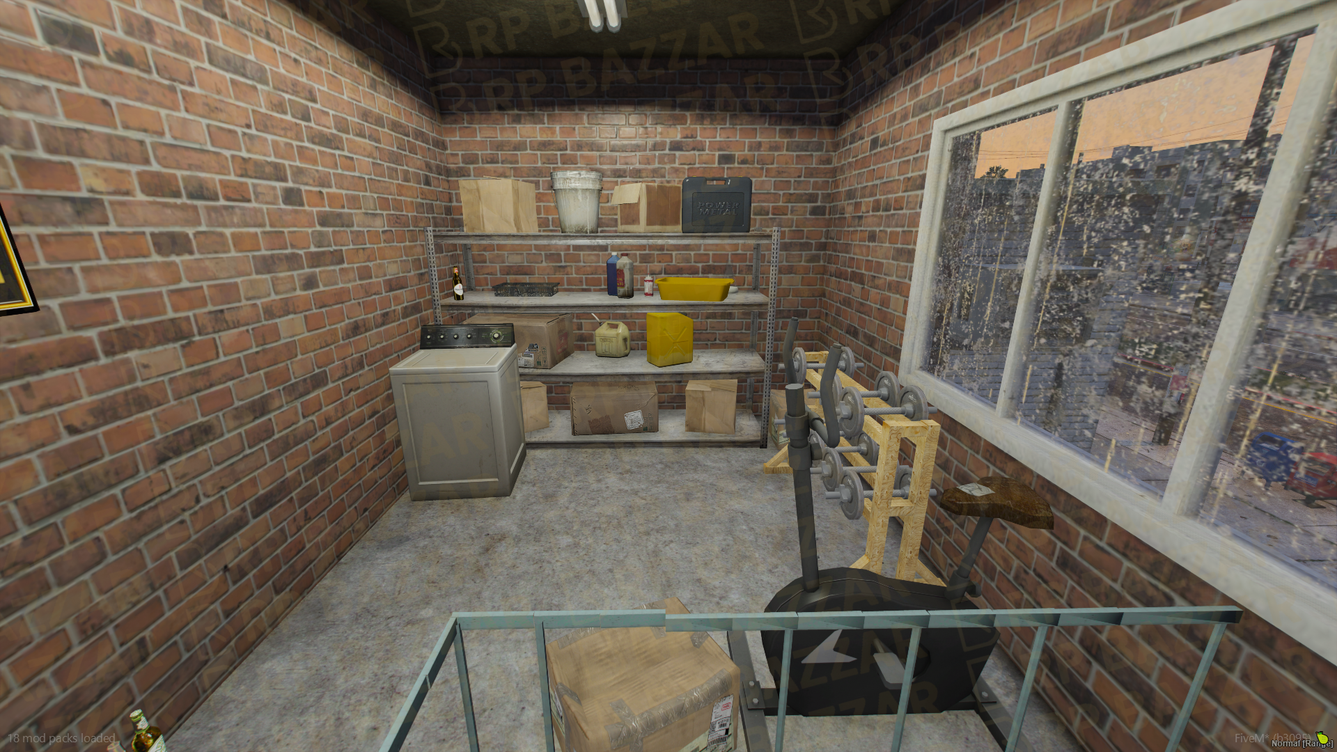 Corridor Drug Lab FiveM MLO — GTA RP Interior — ESX QB QBOX — RPBazzar