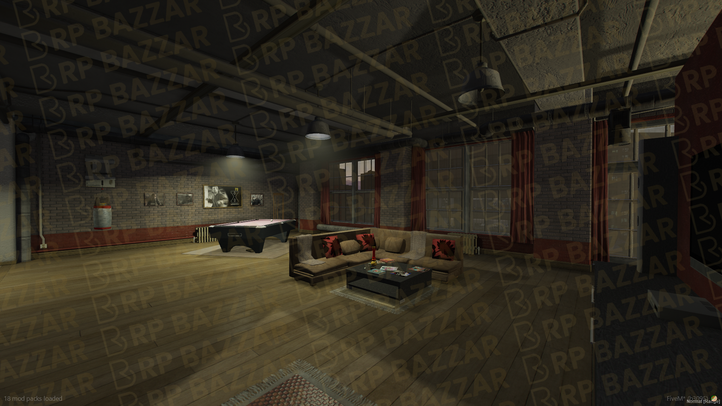 Luxury Apartment FiveM MLO — GTA RP Interior — ESX QB QBOX — RPBazzar