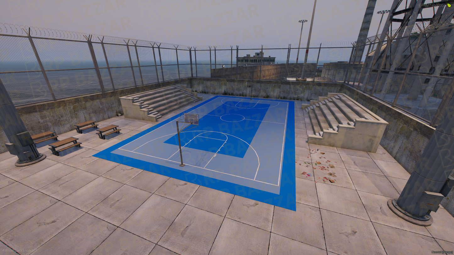 Underground Prison FiveM MLO — GTA RP Interior — ESX QB QBOX — RPBazzar
