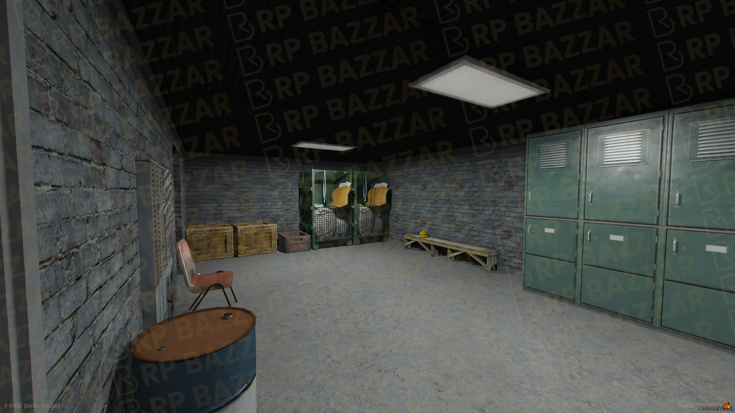 Central Storage Room & Warehouse FiveM MLO — GTA RP Interior — ESX QB QBOX — RPBazzar