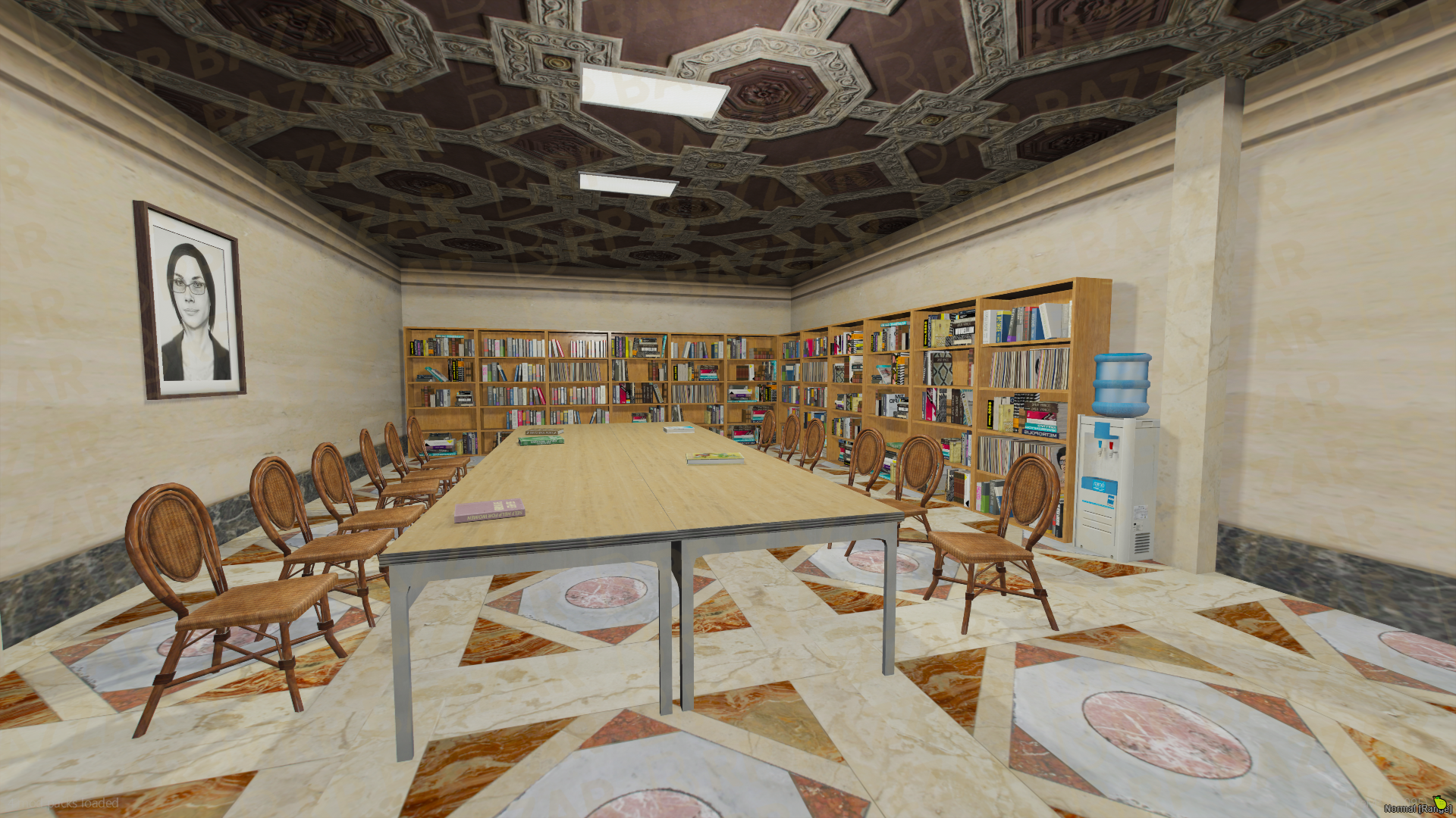 Quiet Library FiveM MLO — GTA RP Interior — ESX QB QBOX — RPBazzar