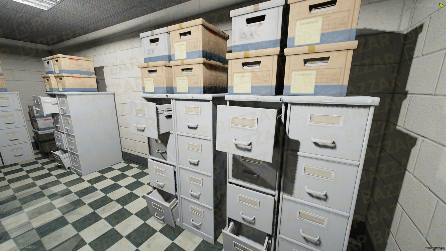 Mountain Police Station FiveM MLO — GTA RP Interior — ESX QB QBOX — RPBazzar