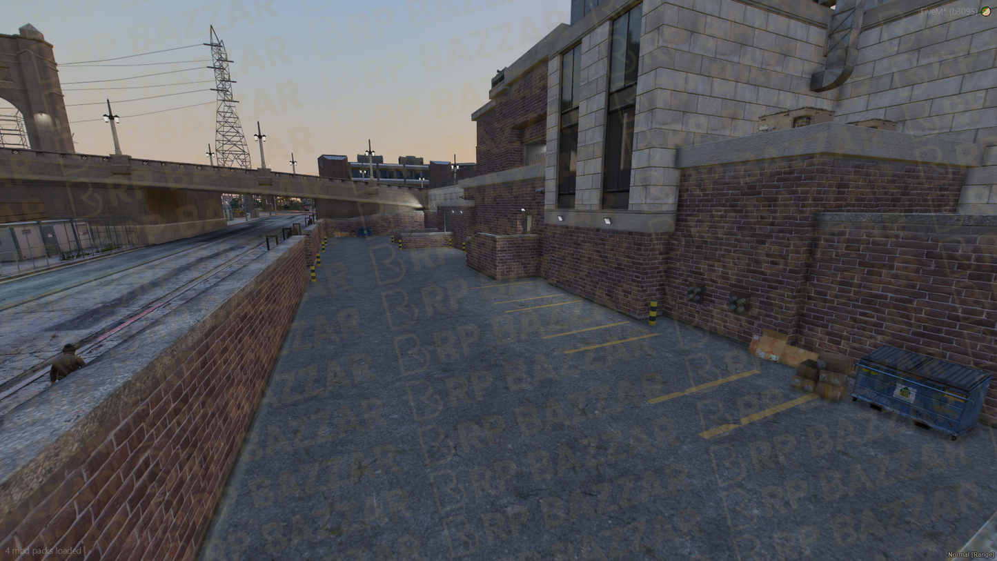 Community Police Station FiveM MLO — GTA RP Interior — ESX QB QBOX — RPBazzar