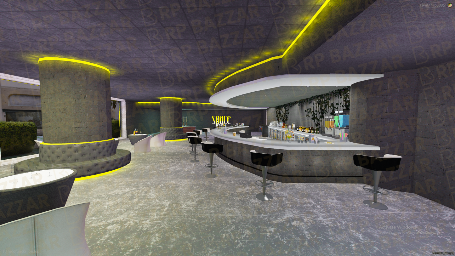 Vibrant Nightclub FiveM MLO — GTA RP Interior — ESX QB QBOX — RPBazzar