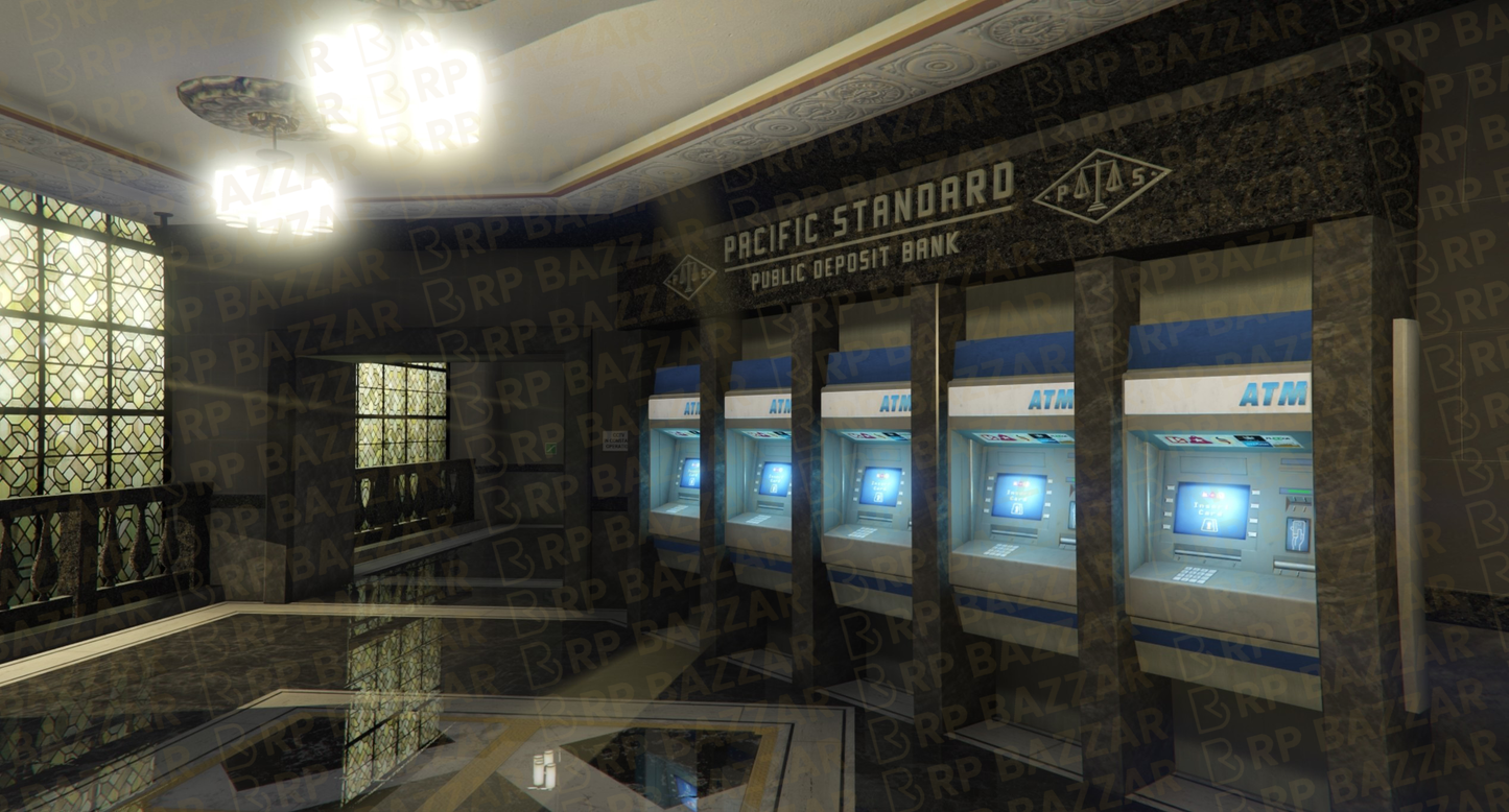 Reserve Bank FiveM MLO — GTA RP Interior — ESX QB QBOX — RPBazzar