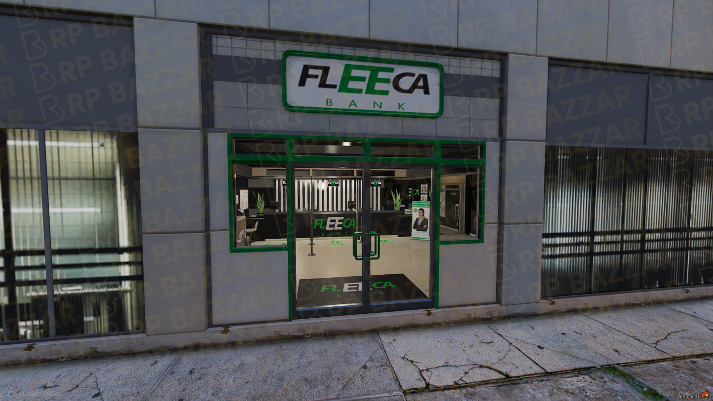 Federal Bank FiveM MLO — GTA RP Interior — ESX QB QBOX — RPBazzar