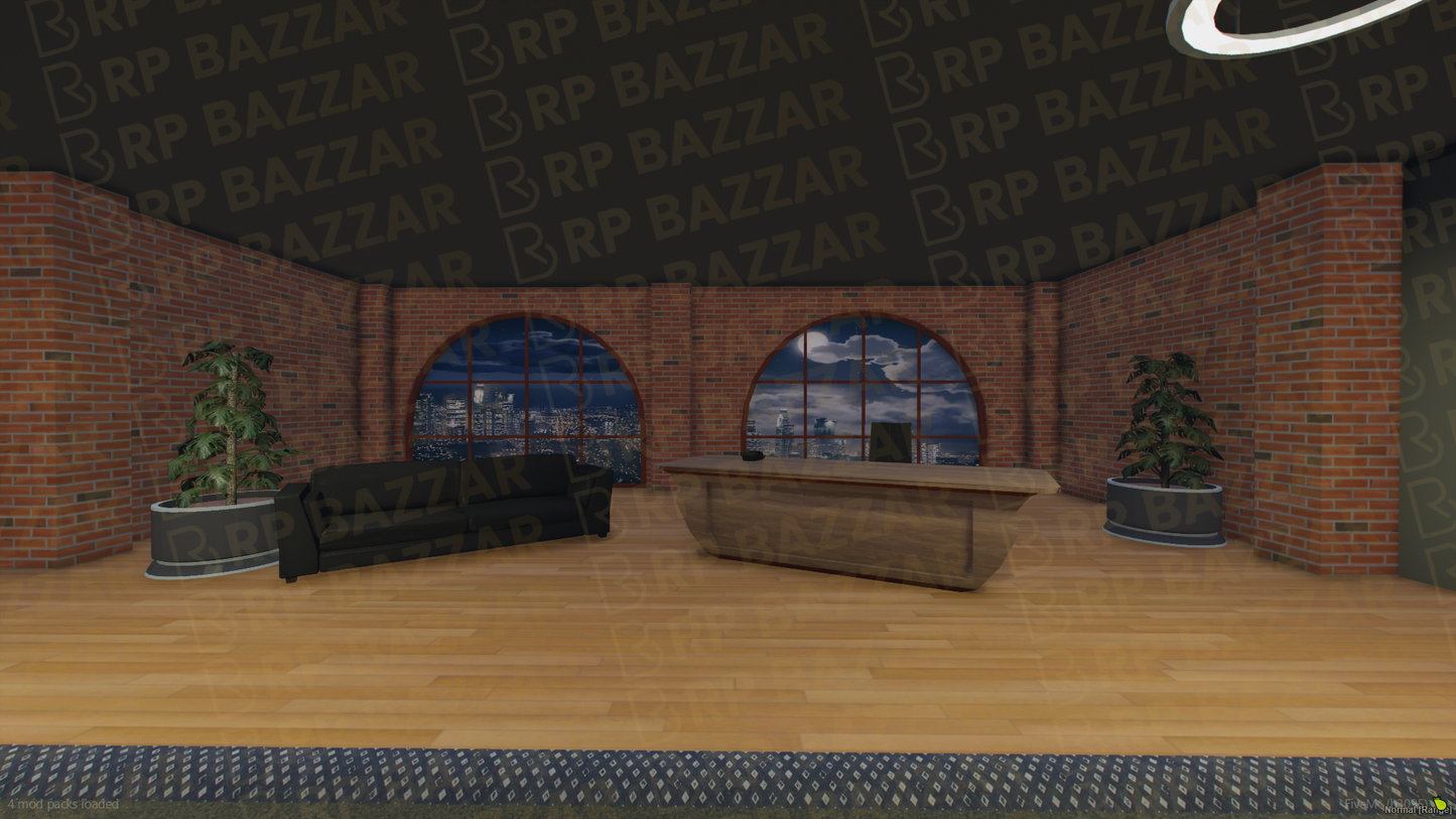 Modern Weazel News FiveM MLO — GTA RP Interior — ESX QB QBOX — RPBazzar