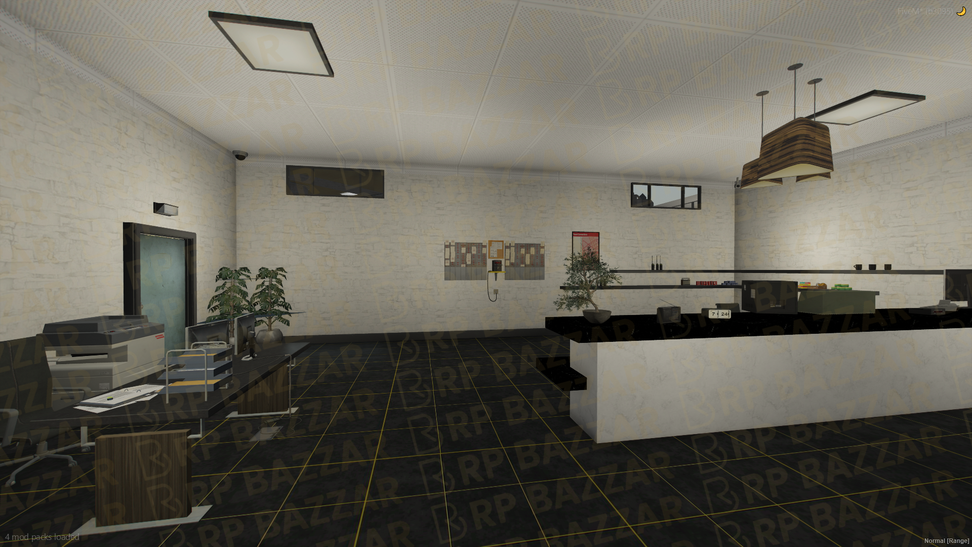 Central Taxi Depot FiveM MLO — GTA RP Interior — ESX QB QBOX — RPBazzar