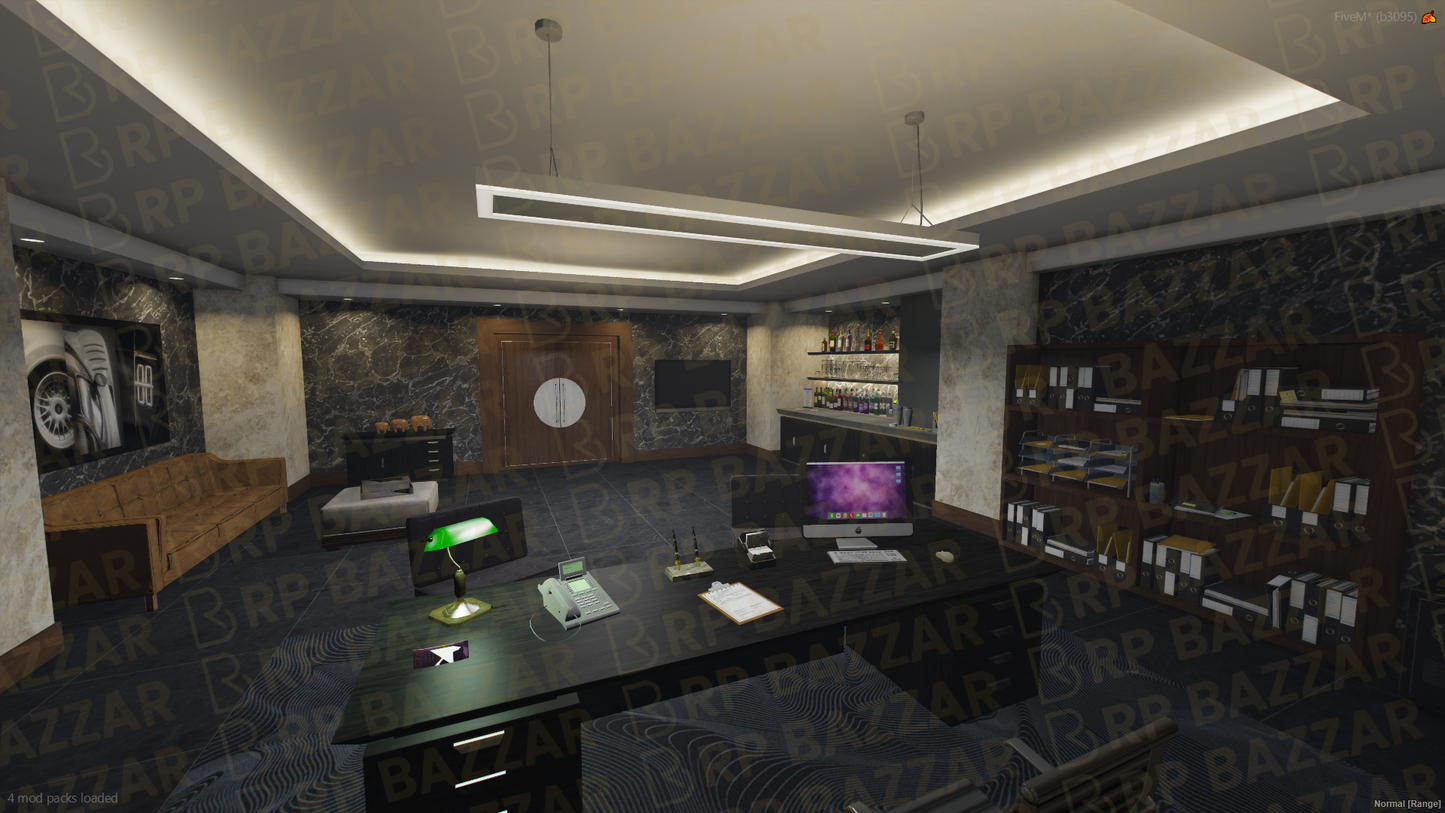 Premium Vehicle Shop FiveM MLO — GTA RP Interior — ESX QB QBOX — RPBazzar