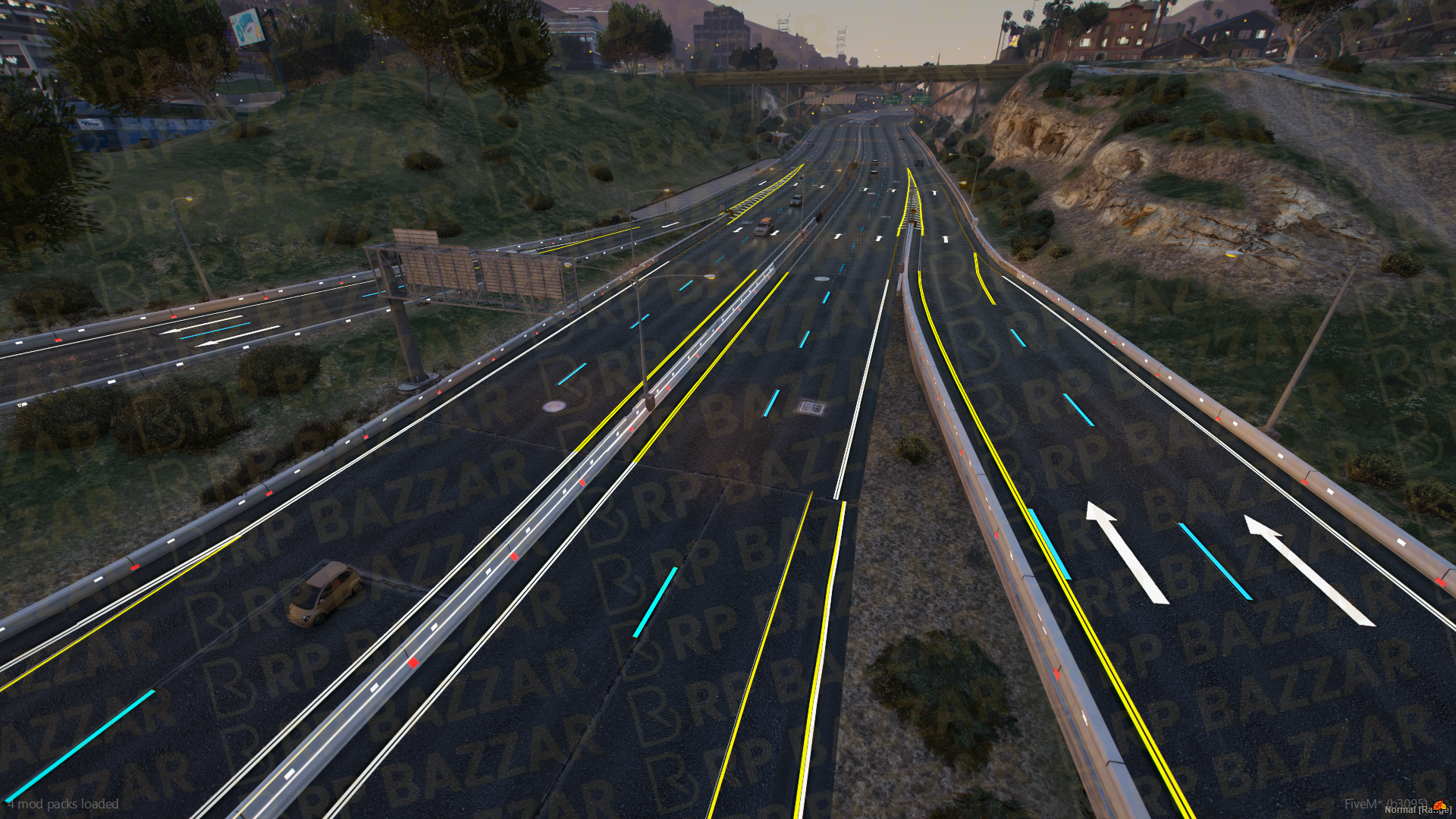 Scenic Road FiveM MLO — GTA RP Road Map — ESX QB QBOX — RPBazzar