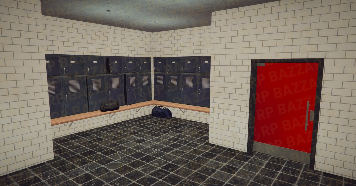 Hardcore Gyms & Fitness FiveM MLO — GTA RP Interior — ESX QB QBOX — RPBazzar