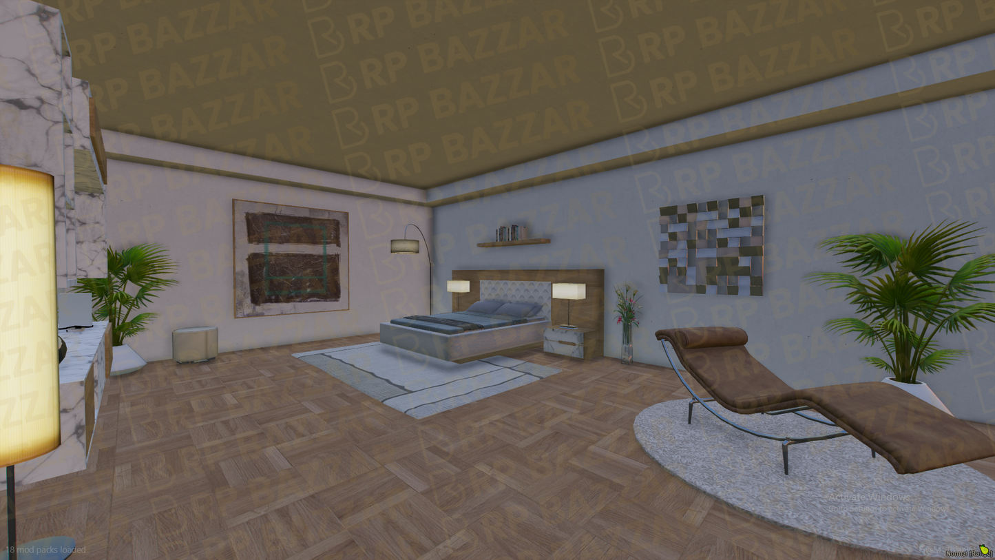 Sleek Mansion FiveM MLO — GTA RP Interior — ESX QB QBOX — RPBazzar