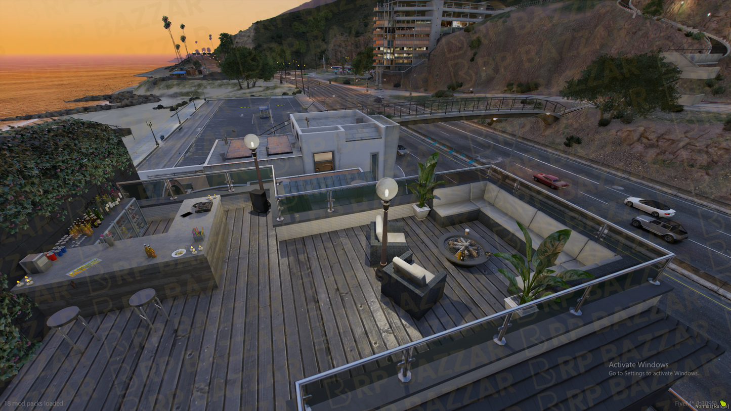 Uptown House FiveM MLO — GTA RP Interior — ESX QB QBOX — RPBazzar