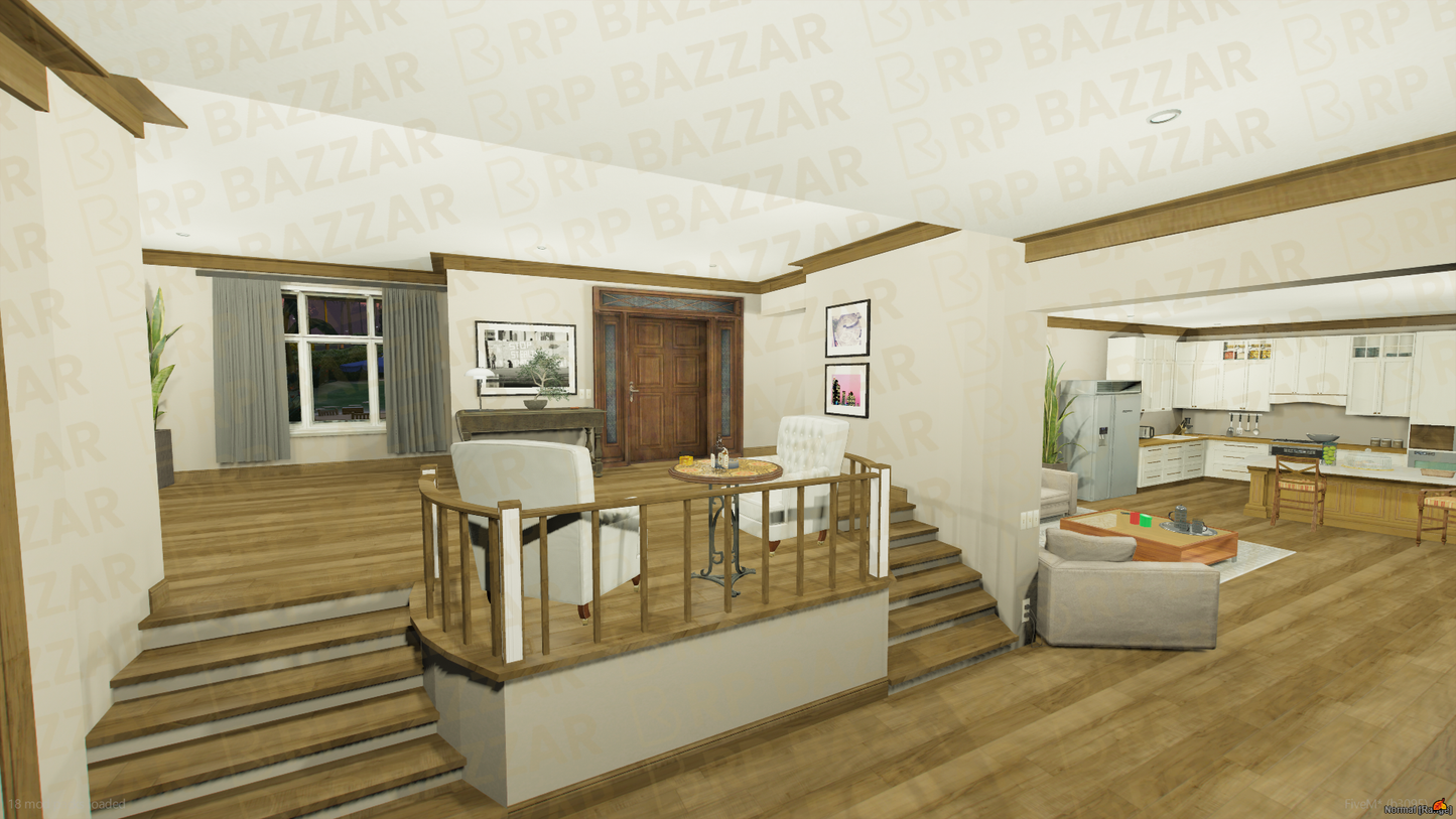 Underground House FiveM MLO — GTA RP Interior — ESX QB QBOX — RPBazzar