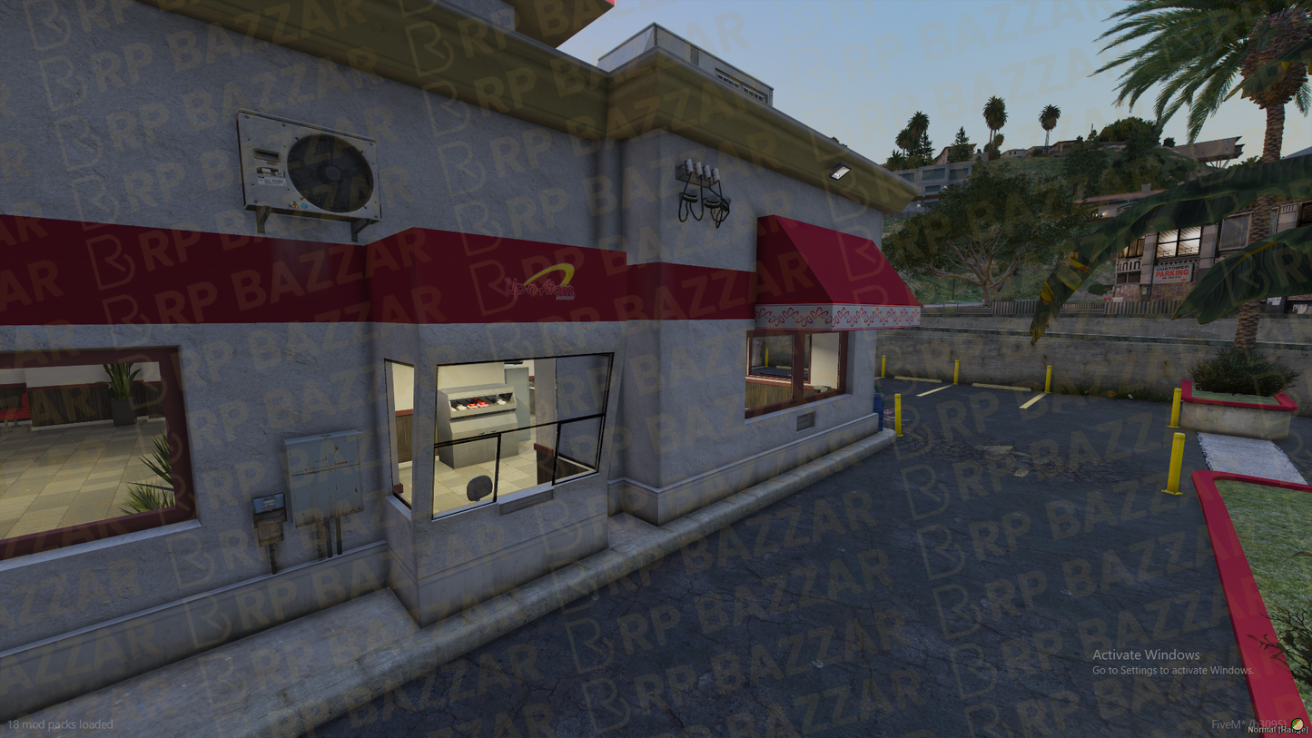 Premium Steakhouse FiveM MLO — GTA RP Interior — ESX QB QBOX — RPBazzar