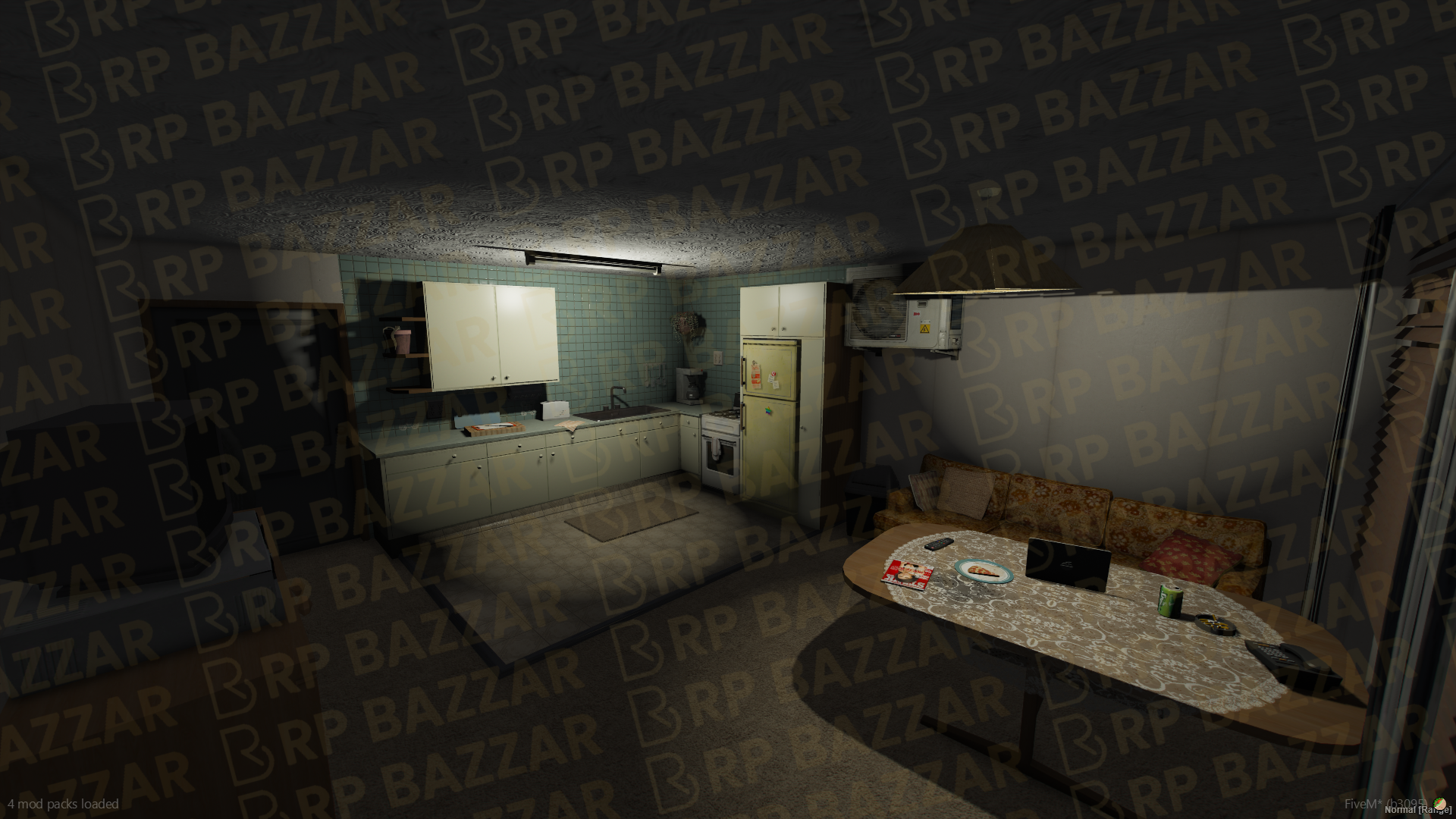 Roadside Motel FiveM MLO — GTA RP Interior — ESX QB QBOX — RPBazzar