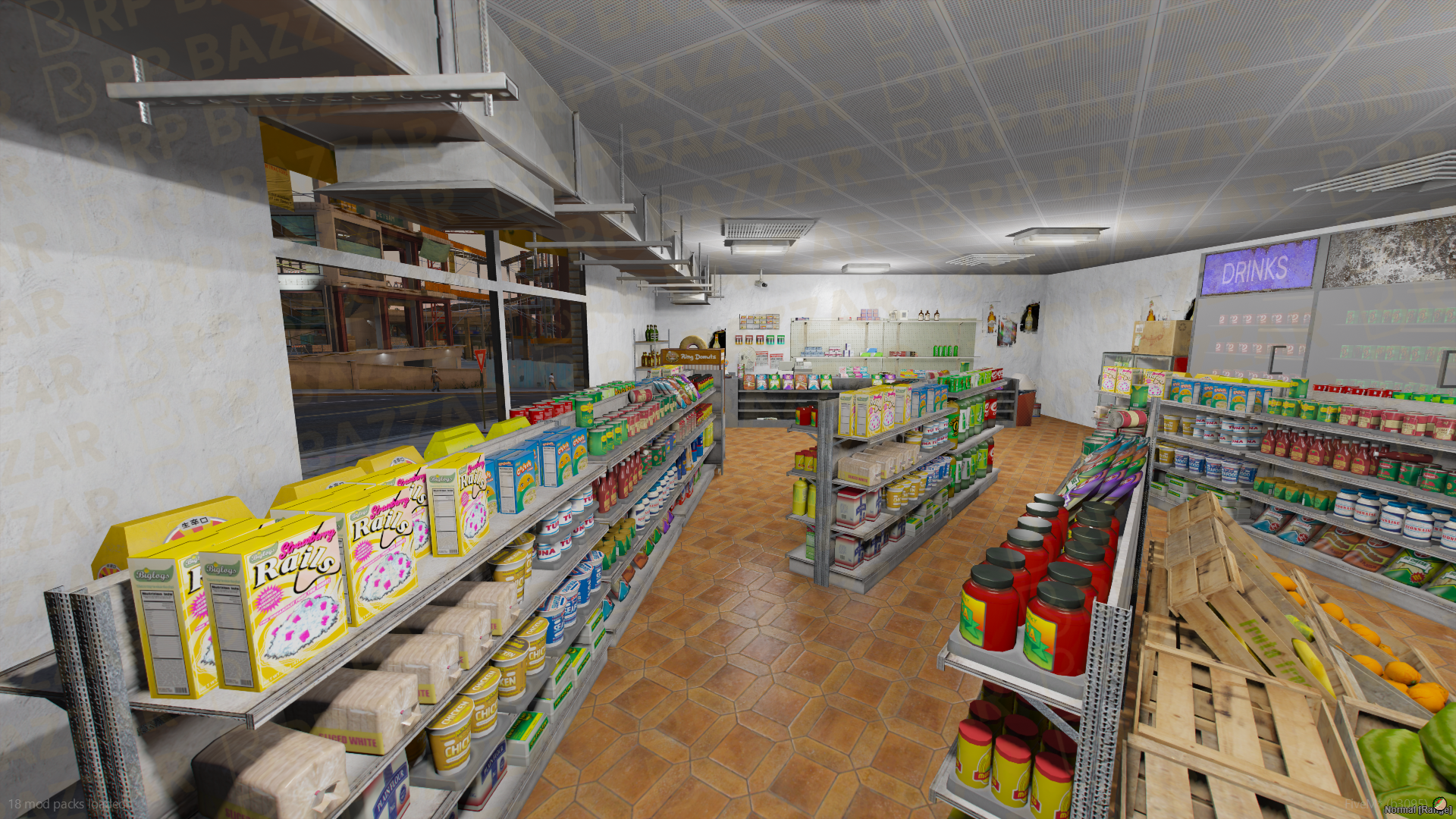 Premium 24-7 Store FiveM MLO — GTA RP Interior — ESX QB QBOX — RPBazzar
