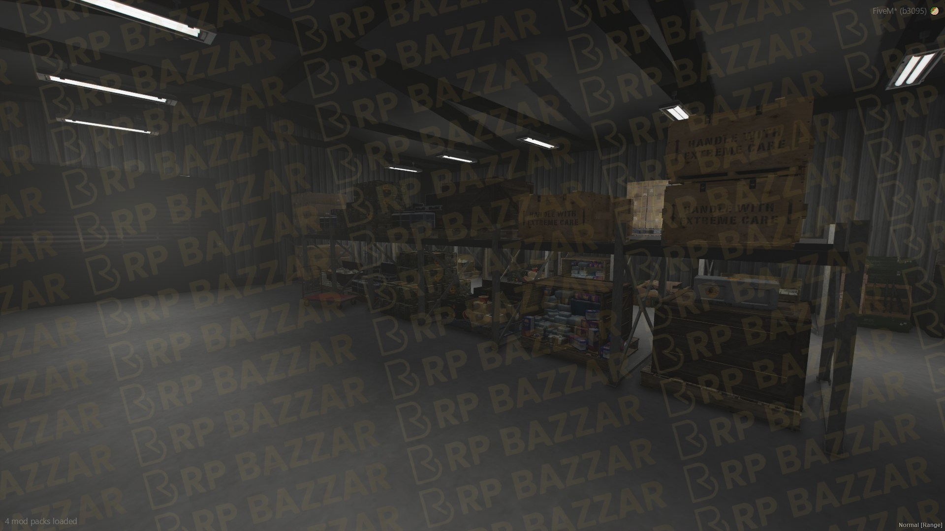 Industrial Storage Room & Warehouse FiveM MLO — GTA RP Interior — ESX QB QBOX — RPBazzar