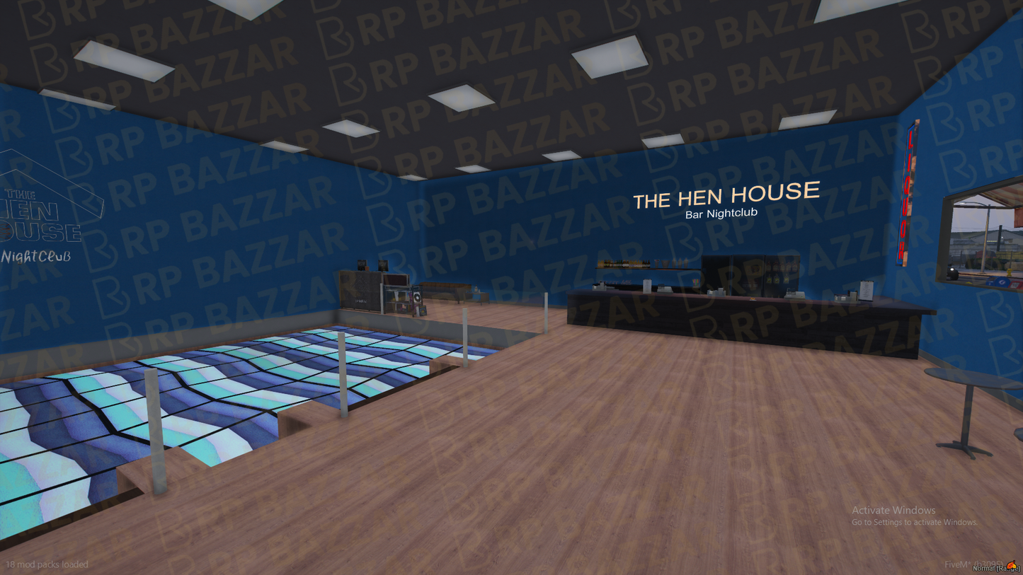 Rough Nightclub FiveM MLO — GTA RP Interior — ESX QB QBOX — RPBazzar