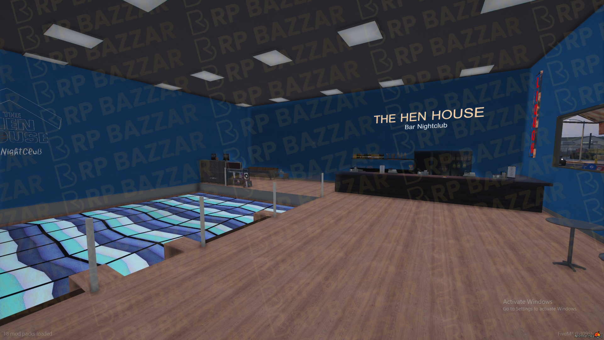Rough Nightclub FiveM MLO — GTA RP Interior — ESX QB QBOX — RPBazzar