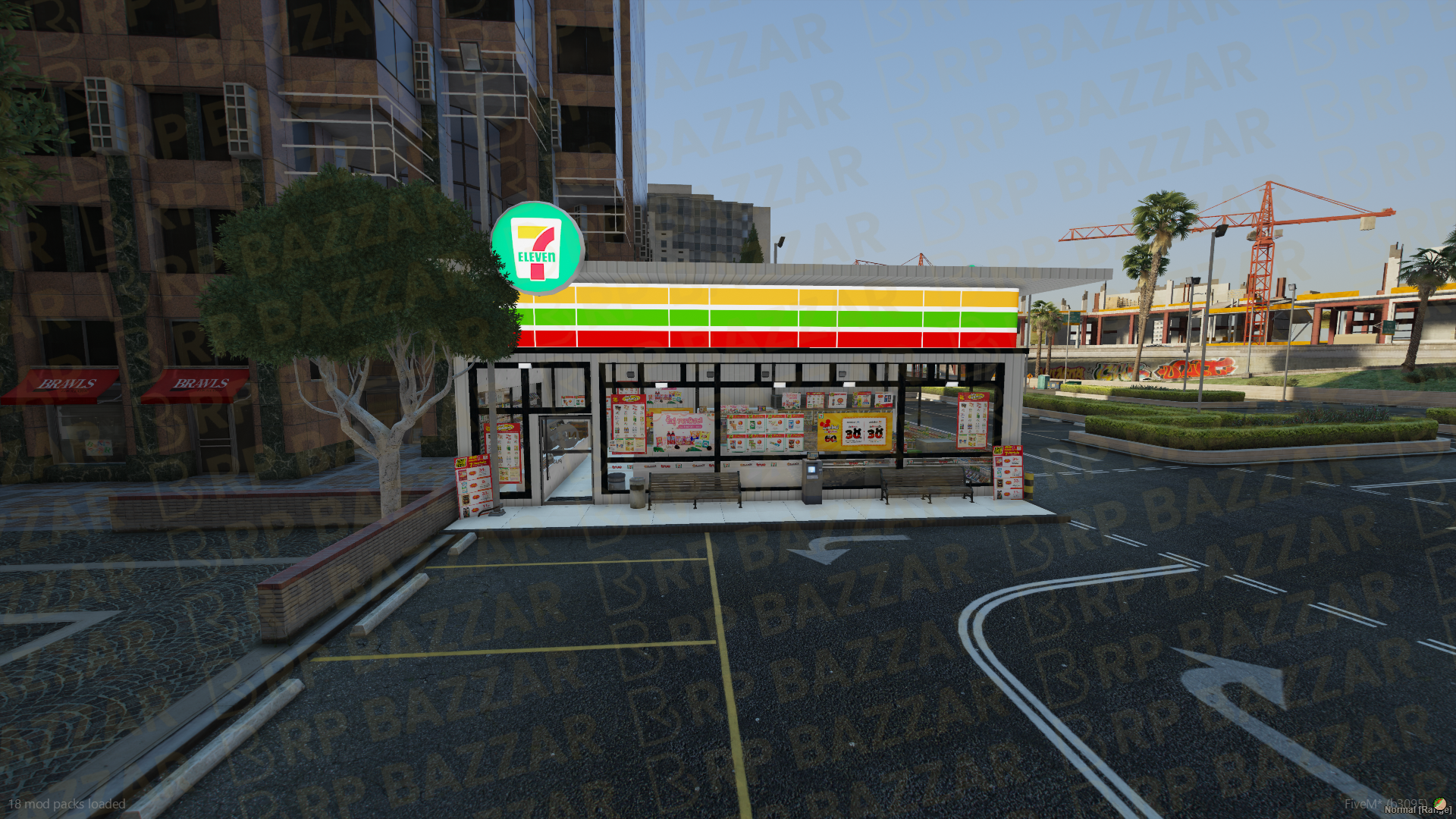 Sleek 24-7 Store FiveM MLO — GTA RP Interior — ESX QB QBOX — RPBazzar