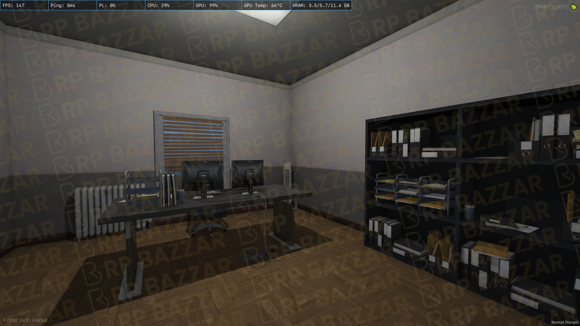 Highrise Office FiveM MLO — GTA RP Interior — ESX QB QBOX — RPBazzar