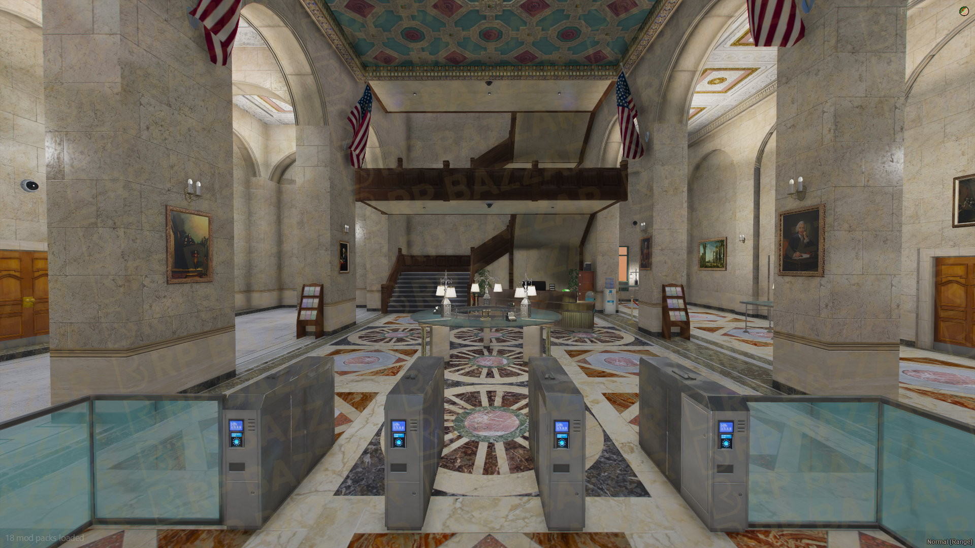 Grand City Hall FiveM MLO — GTA RP Interior — ESX QB QBOX — RPBazzar