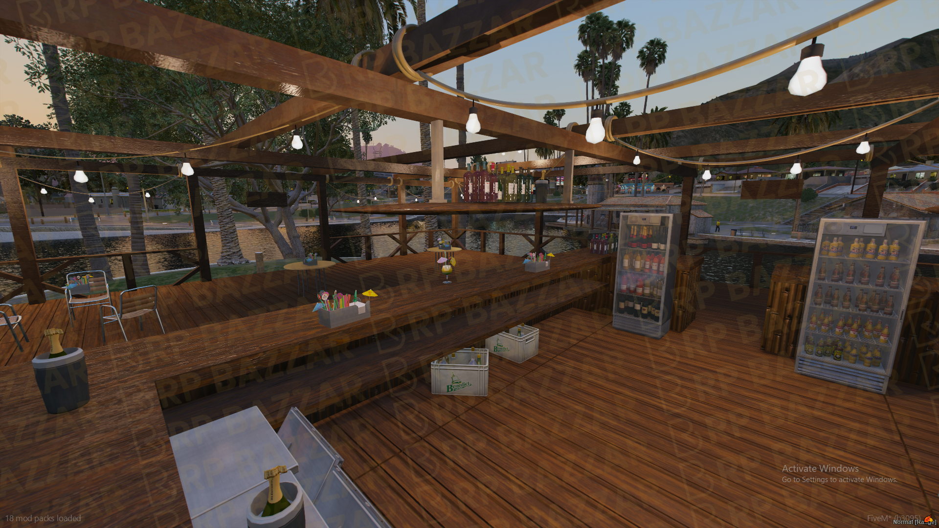 Stormy Beach Sided Area FiveM MLO — GTA RP Interior — ESX QB QBOX — RPBazzar