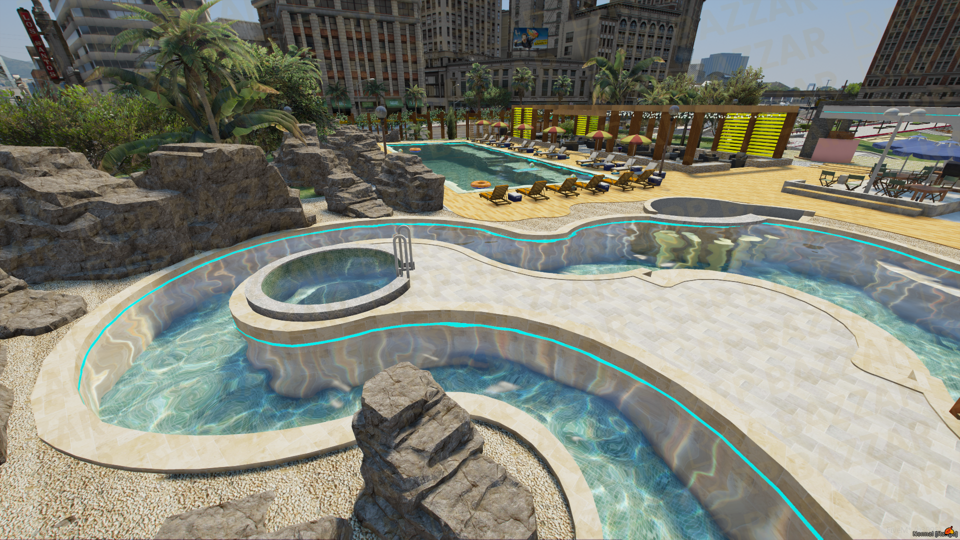 Liberty Legion Square FiveM MLO — GTA RP Interior — ESX QB QBOX — RPBazzar