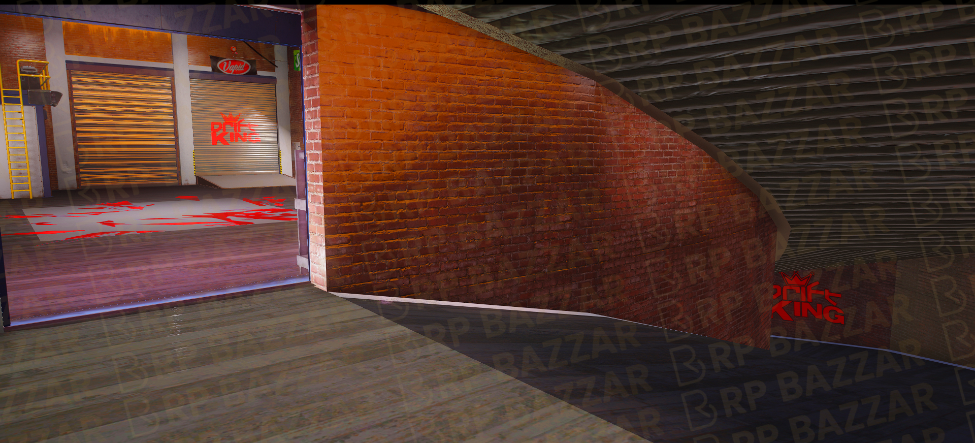 Vibrant Mechanic Shop FiveM MLO — GTA RP Interior — ESX QB QBOX — RPBazzar