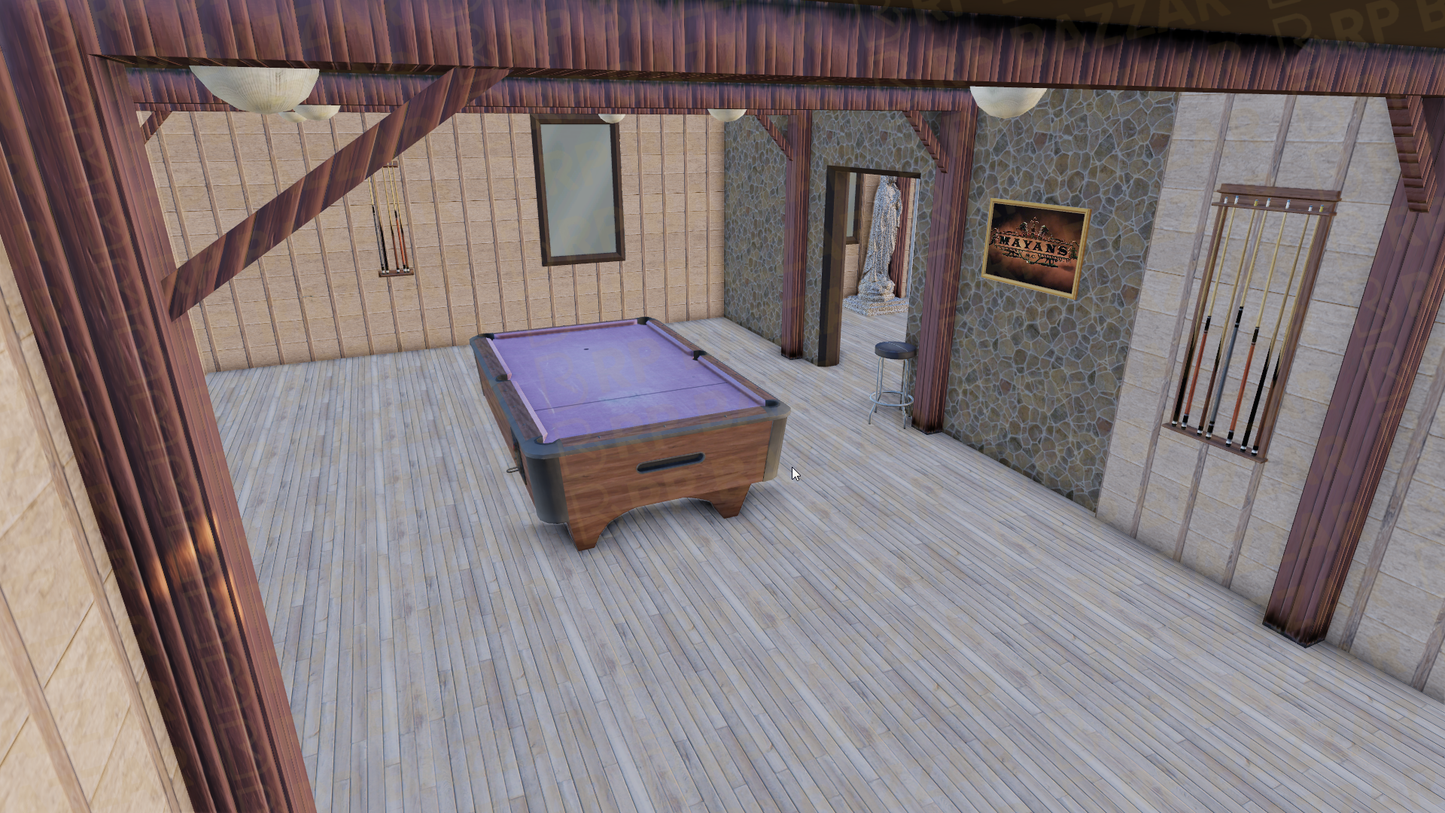 Triad Gang Mansion FiveM MLO — GTA RP Interior — ESX QB QBOX — RPBazzar