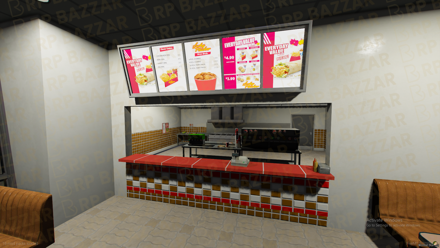 Upscale Kitchen FiveM MLO — GTA RP Interior — ESX QB QBOX — RPBazzar