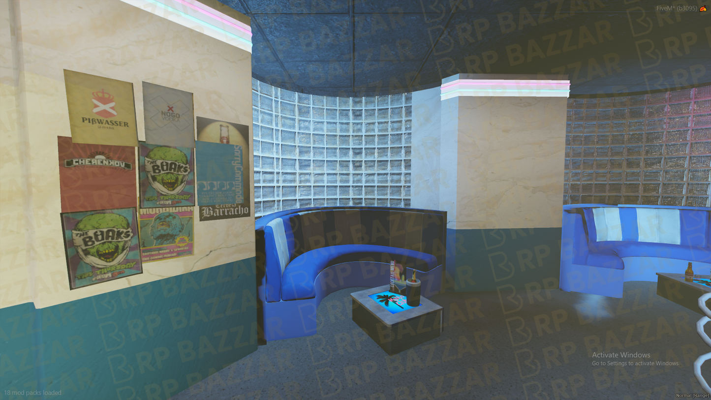 Hip Nightclub FiveM MLO — GTA RP Interior — ESX QB QBOX — RPBazzar