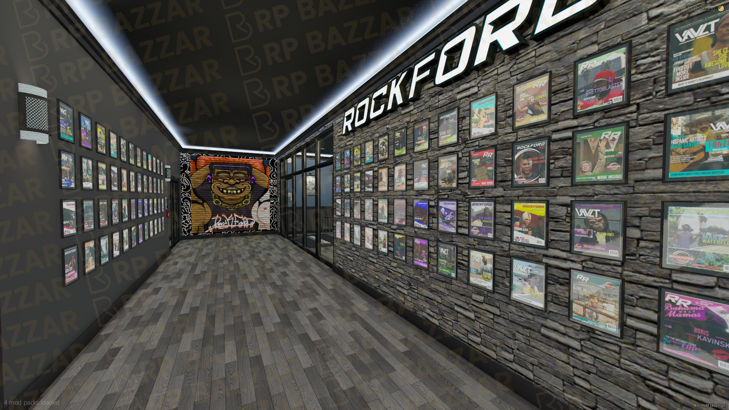 Modern Recording Studio FiveM MLO — GTA RP Interior — ESX QB QBOX — RPBazzar