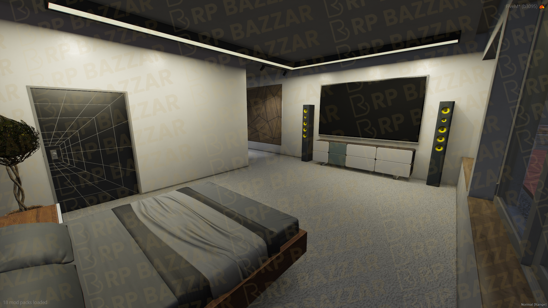 Vintage House FiveM MLO — GTA RP Interior — ESX QB QBOX — RPBazzar