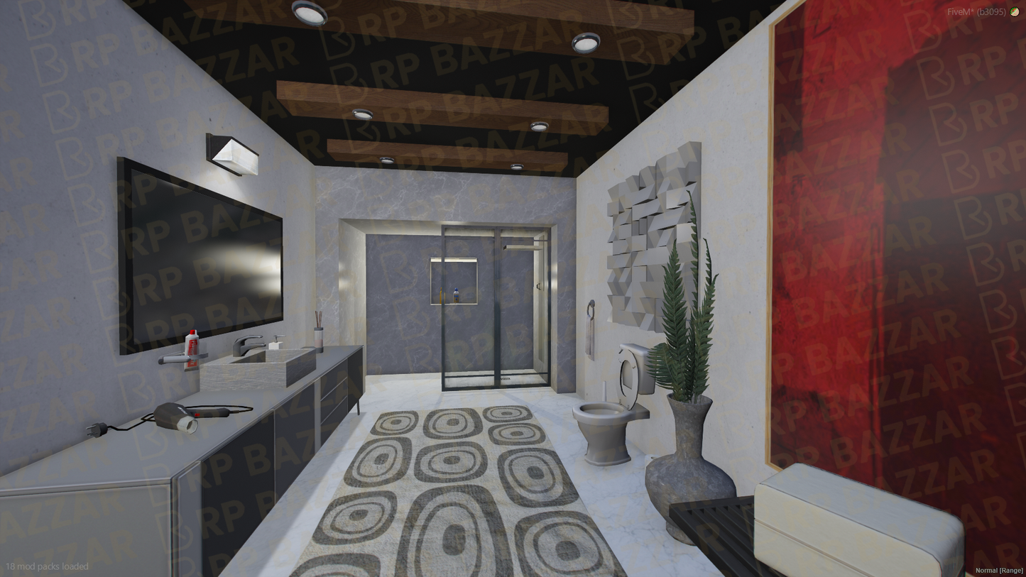 Secret Mansion FiveM MLO — GTA RP Interior — ESX QB QBOX — RPBazzar